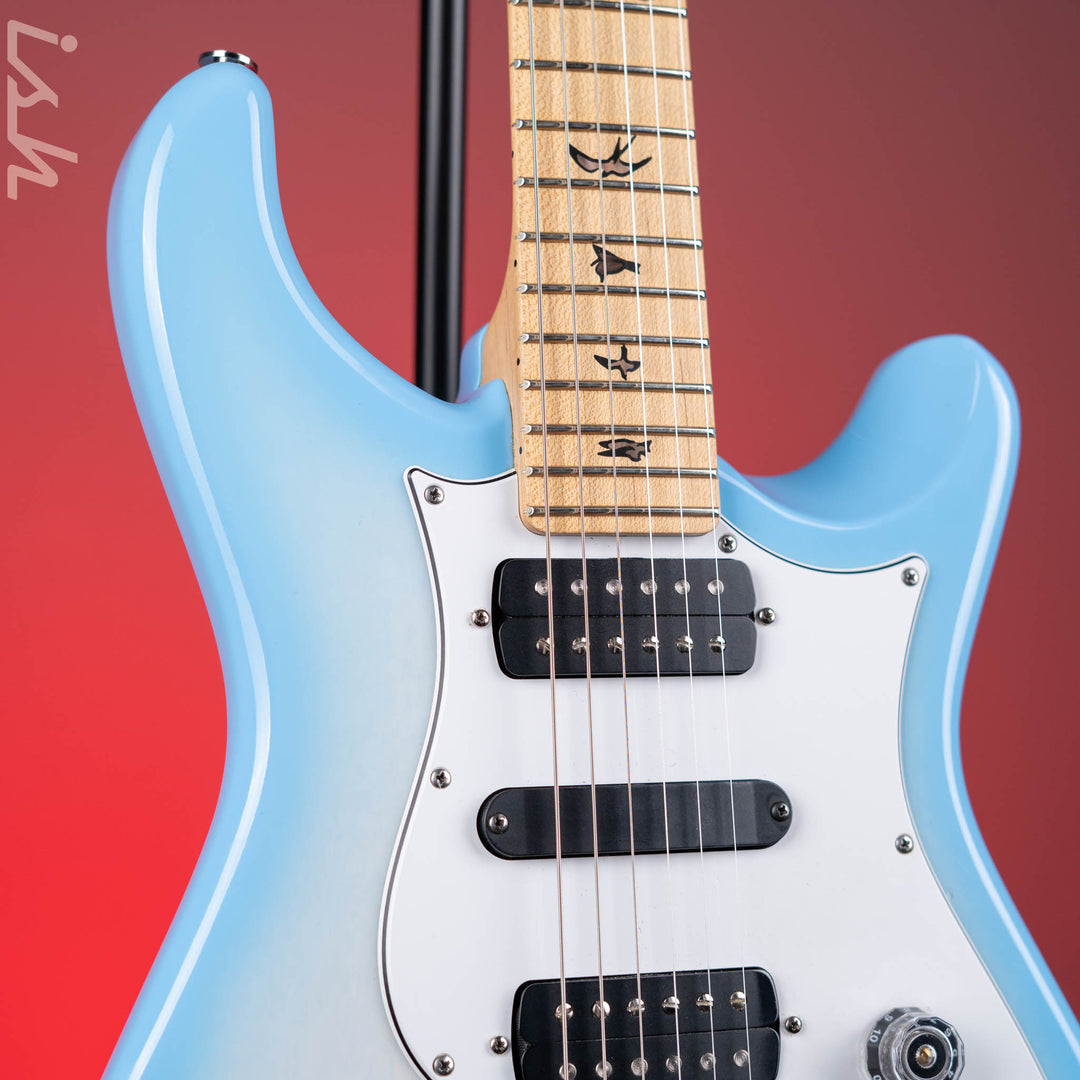 2014 PRS Brent Mason White Wash Blue Burst