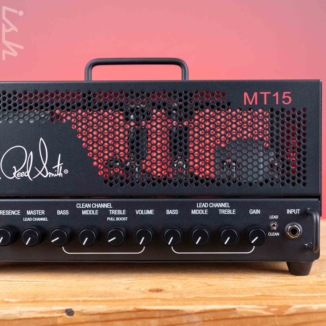 PRS MT 15 Mark Tremonti Amplifier Head Stealth Black Open Box