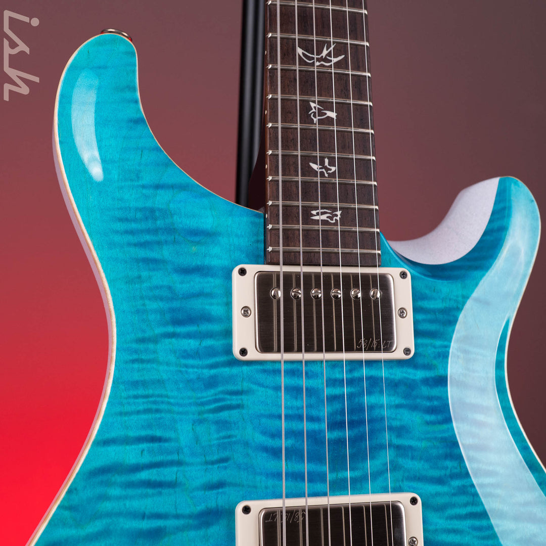 PRS CE 22 Blue Matteo w/ White Back Custom Color