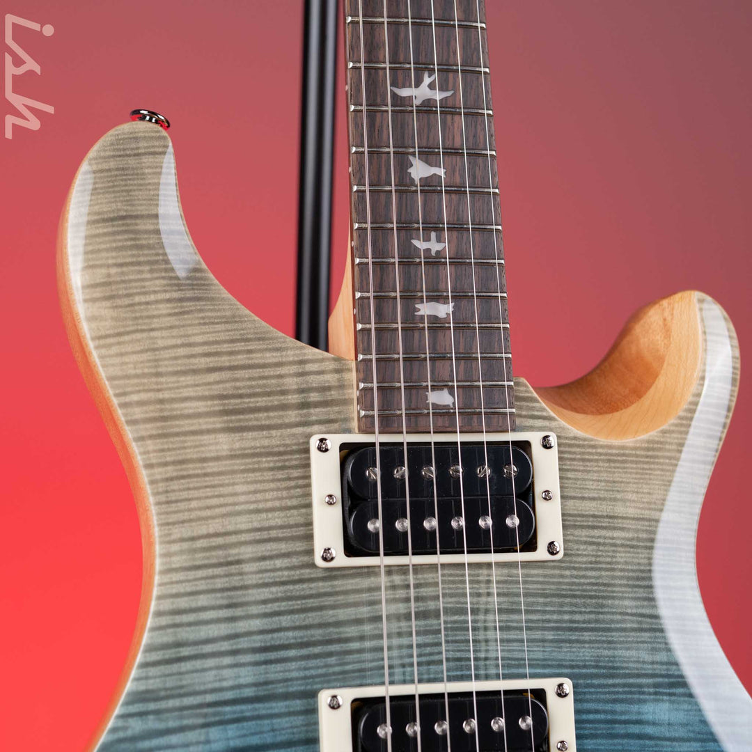PRS SE Custom 24 Electric Guitar Blue Fade Demo