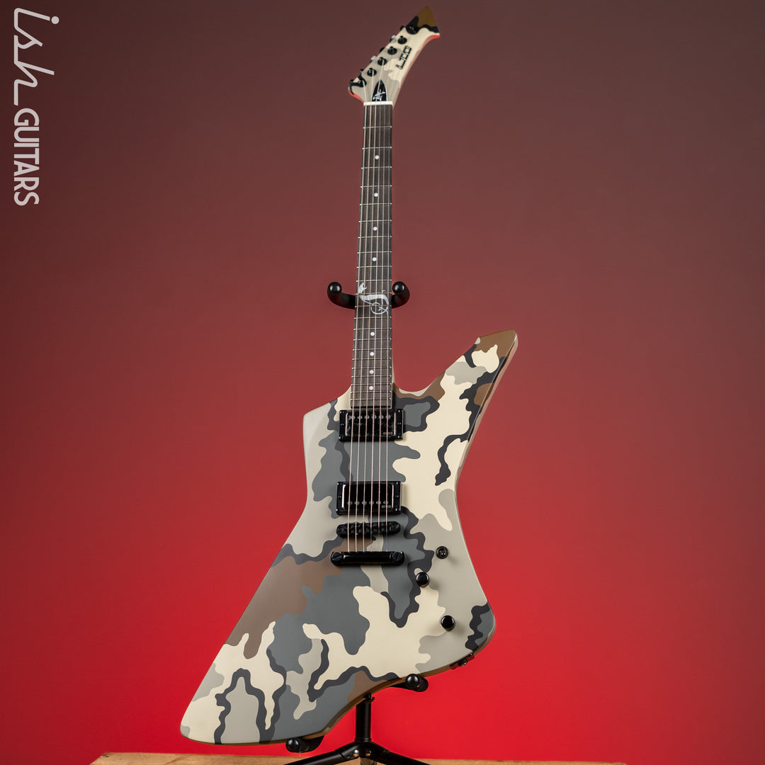 ESP LTD James Hetfield Signature Snakebyte Electric Guitar Camo