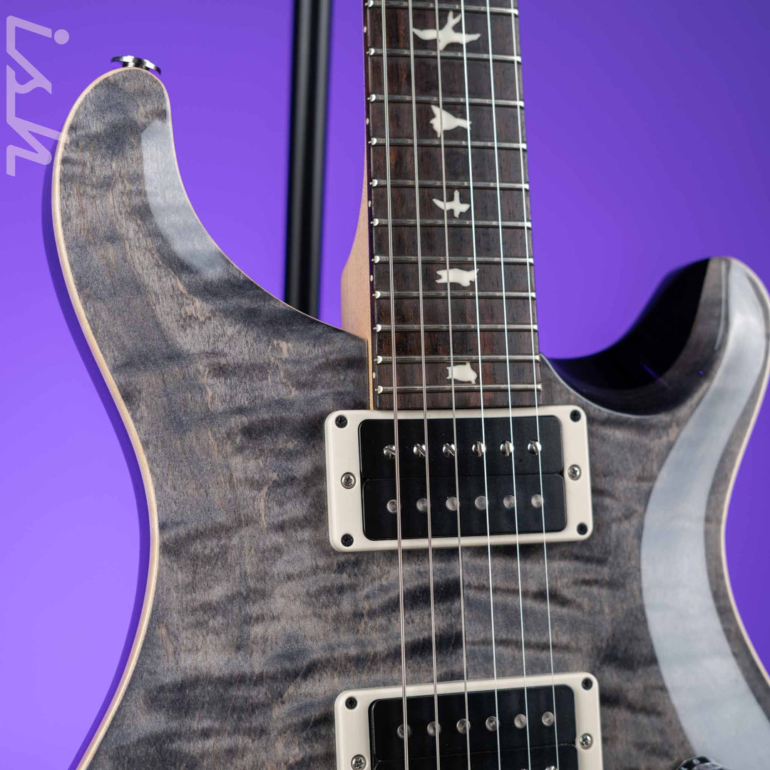 2021 PRS CE 24 Semi-Hollow Electric Guitar Charcoal
