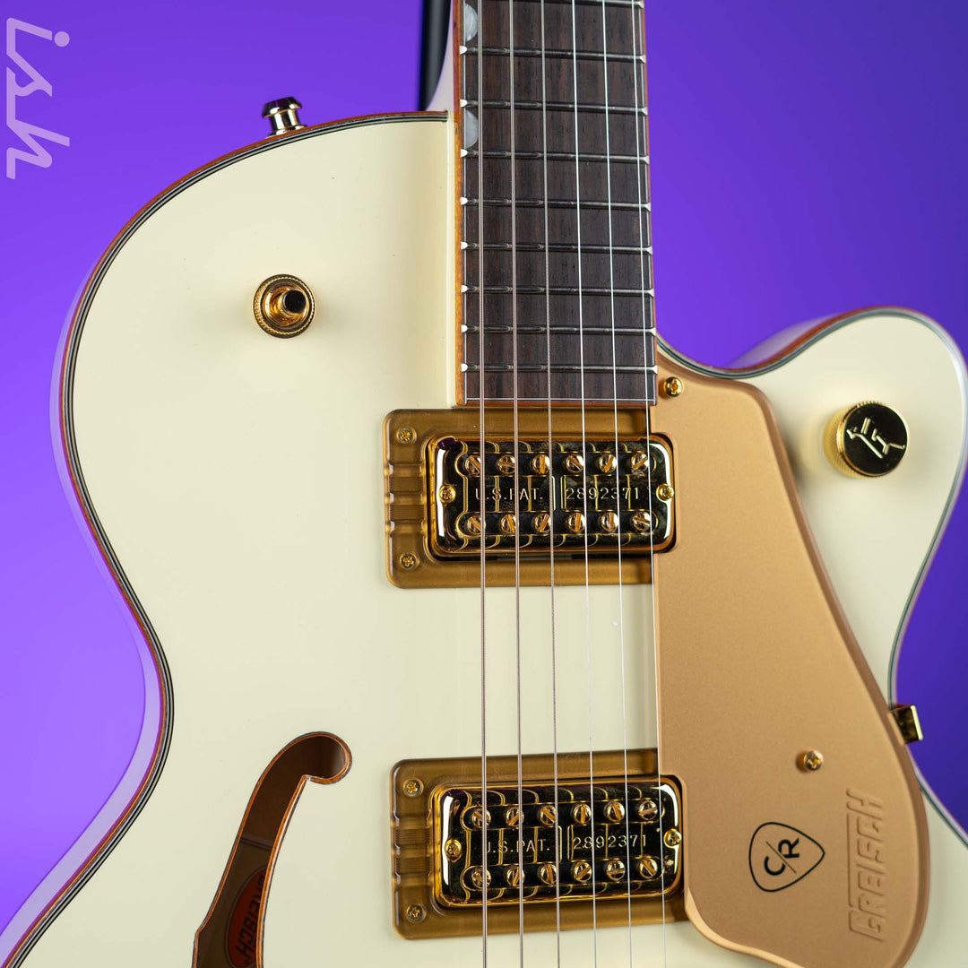 Gretsch Electromatic Chris Rocha Broadkaster Jr. Center Block Vintage White