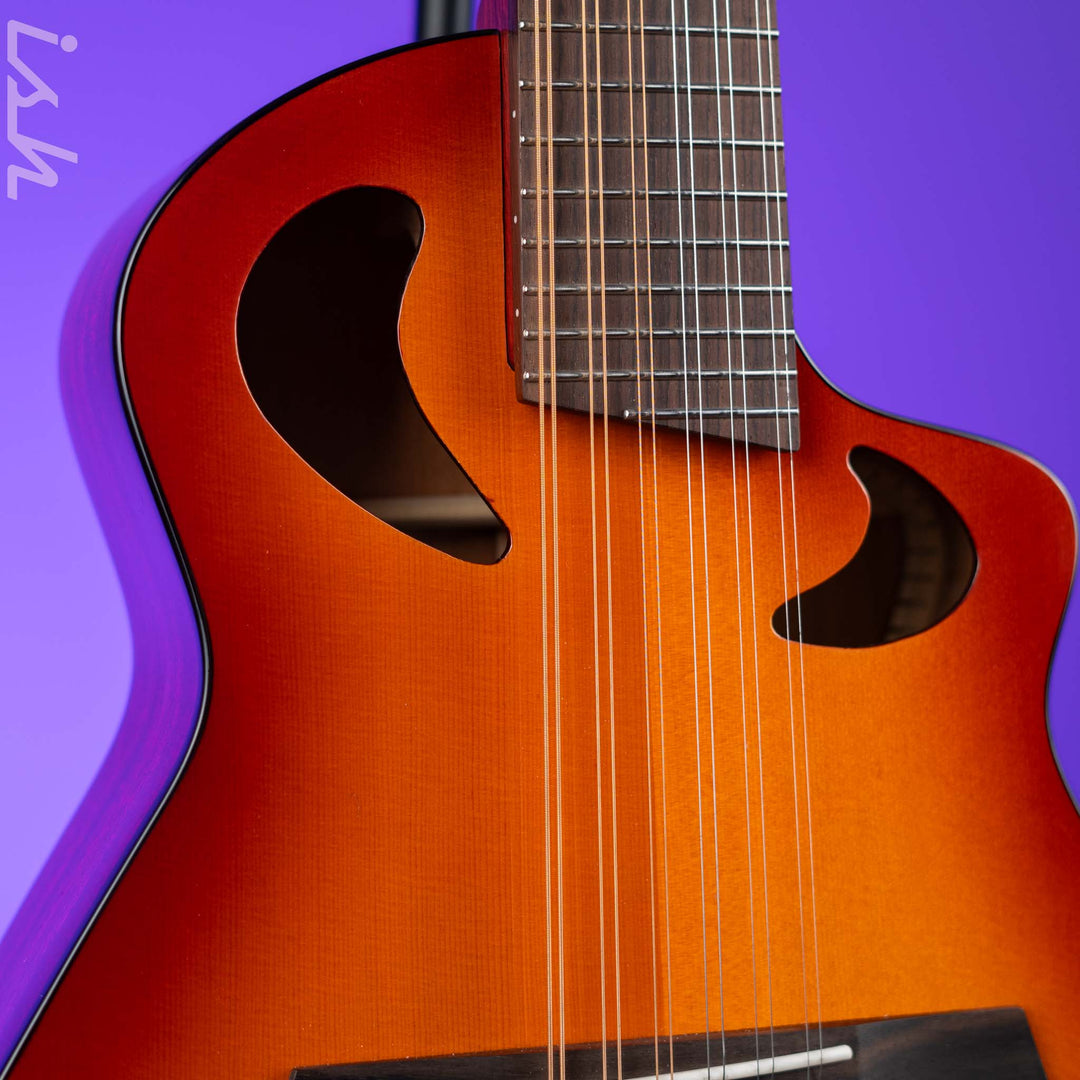 Veillette Avante Gryphon 12-String Acoustic Guitar Sunset Burst