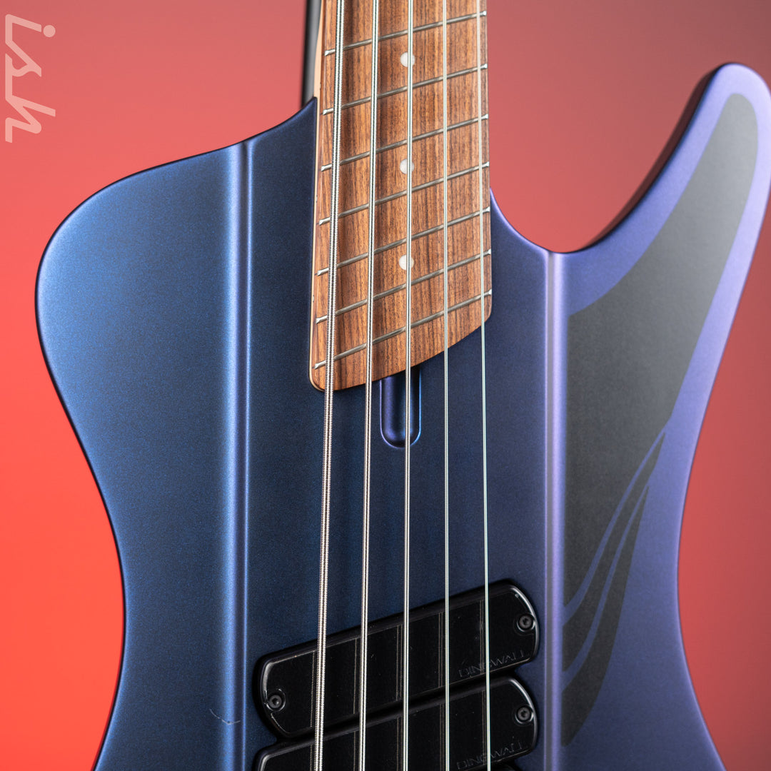 Dingwall D-Roc Standard 5-String Bass Matte Blue to Purple Colorshift B-STOCK
