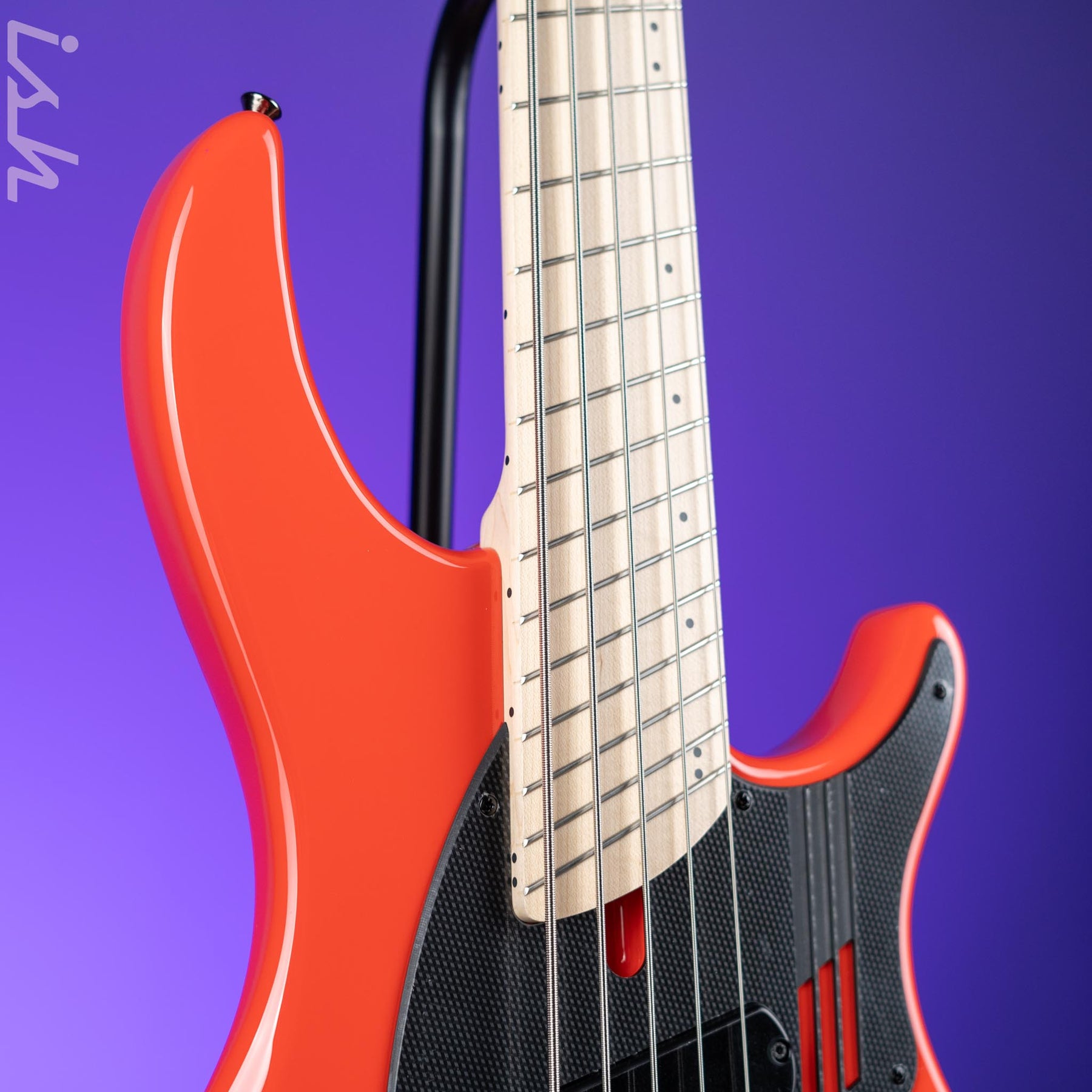Dingwall NG-3 5-String Bass Guitar Fiesta Red – Ish Guitars