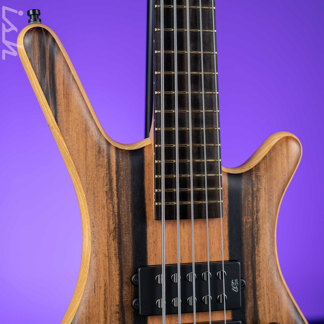 Warwick Teambuilt Corvette $$ Bolt-On Limited Edition 5-String Bolt-On Bass Natural Oil Finish