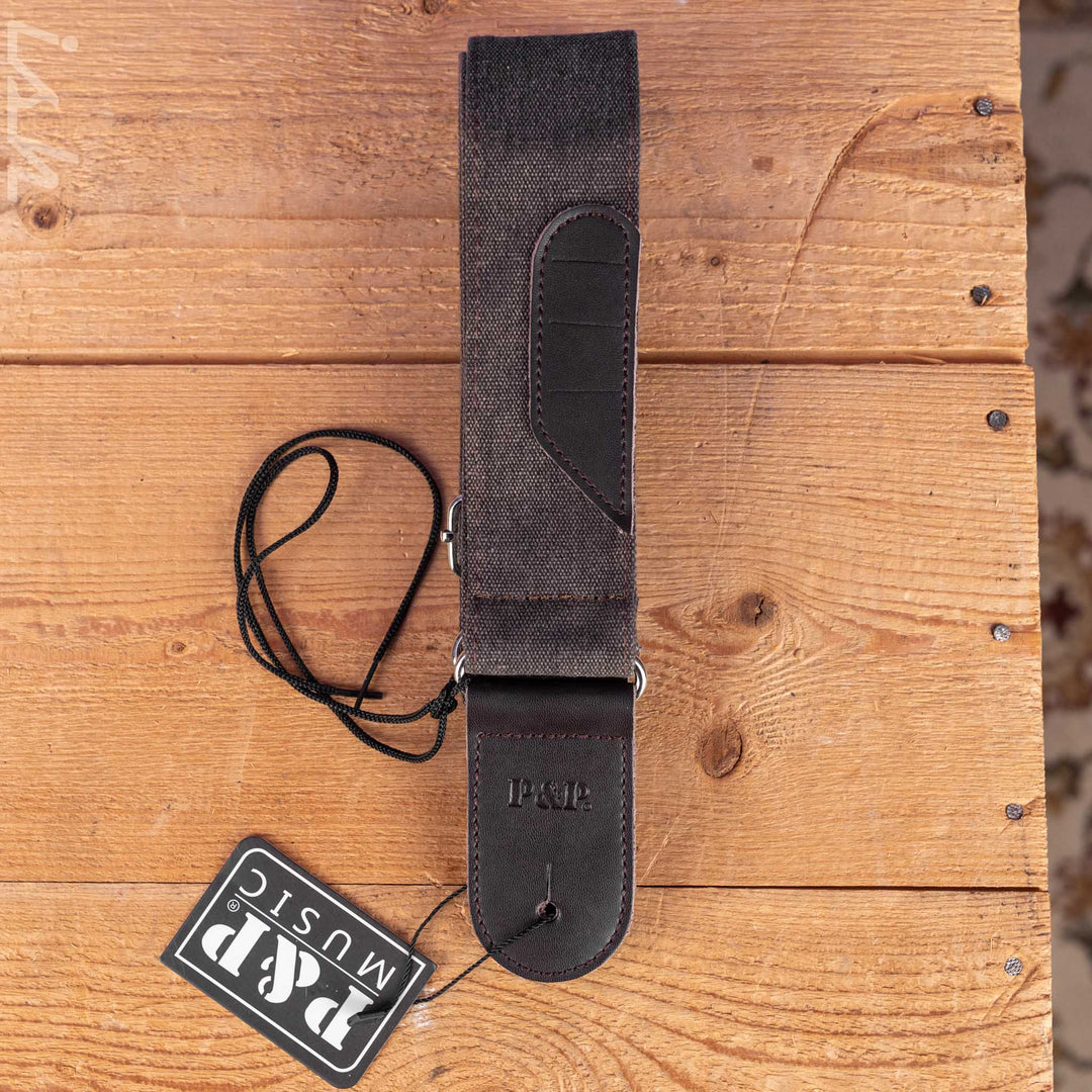 P&amp;P Music Brown Denim Strap