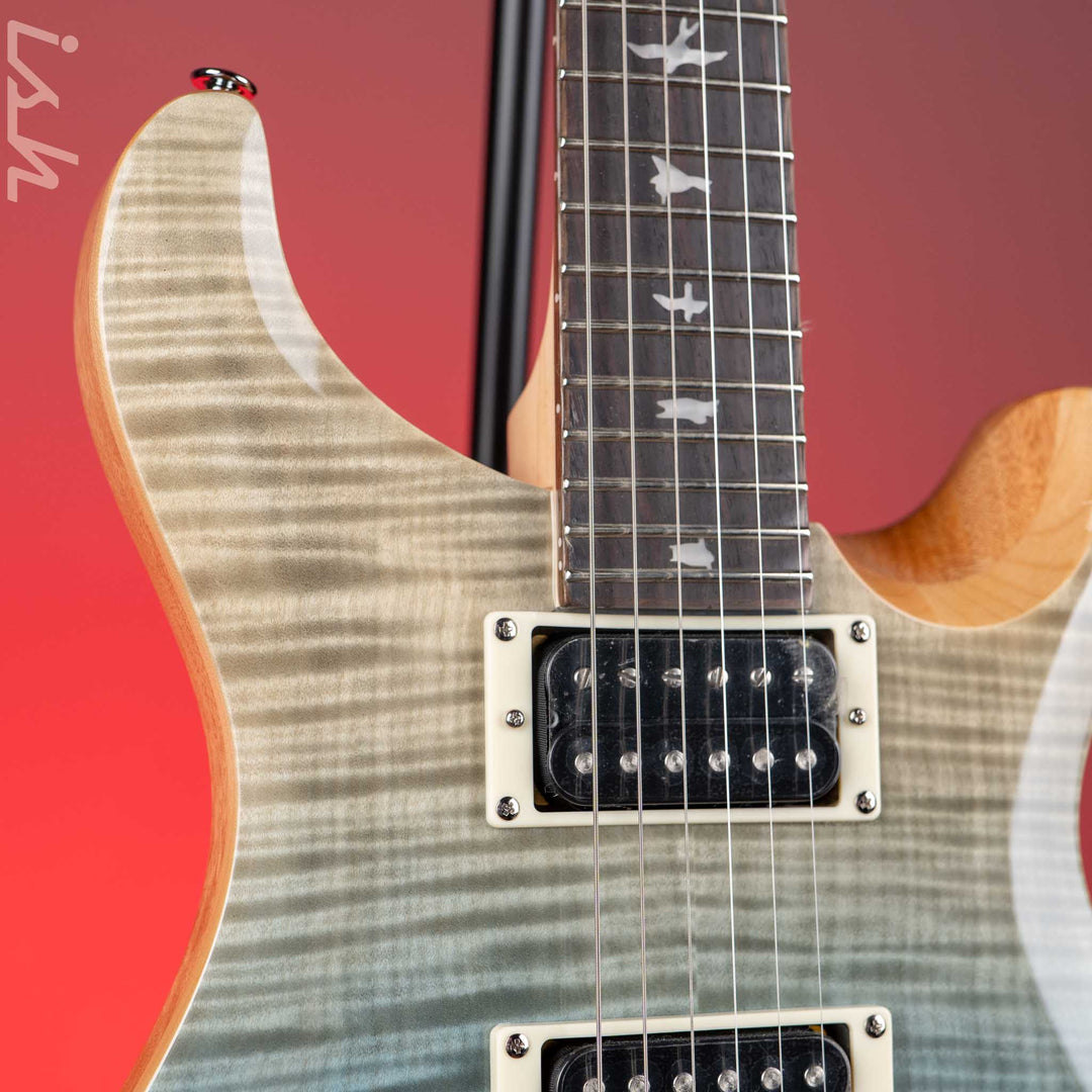 PRS SE Custom 24 Electric Guitar Blue Fade Demo