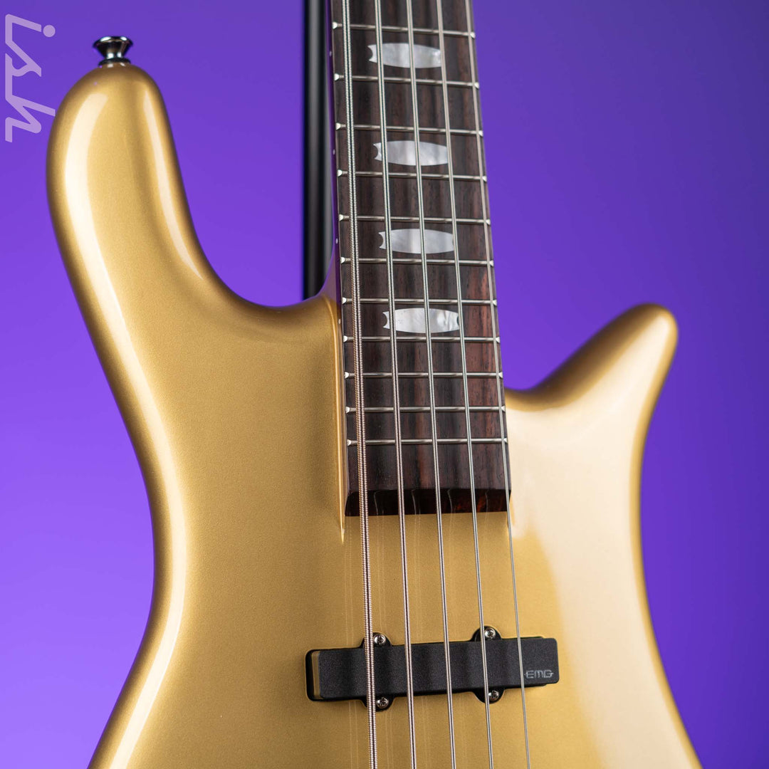 2023 Spector Euro 5 Classic Solid Metallic Gold Gloss
