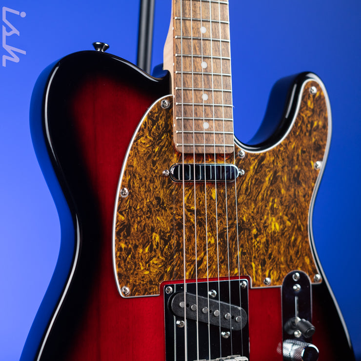 Red deals burst telecaster