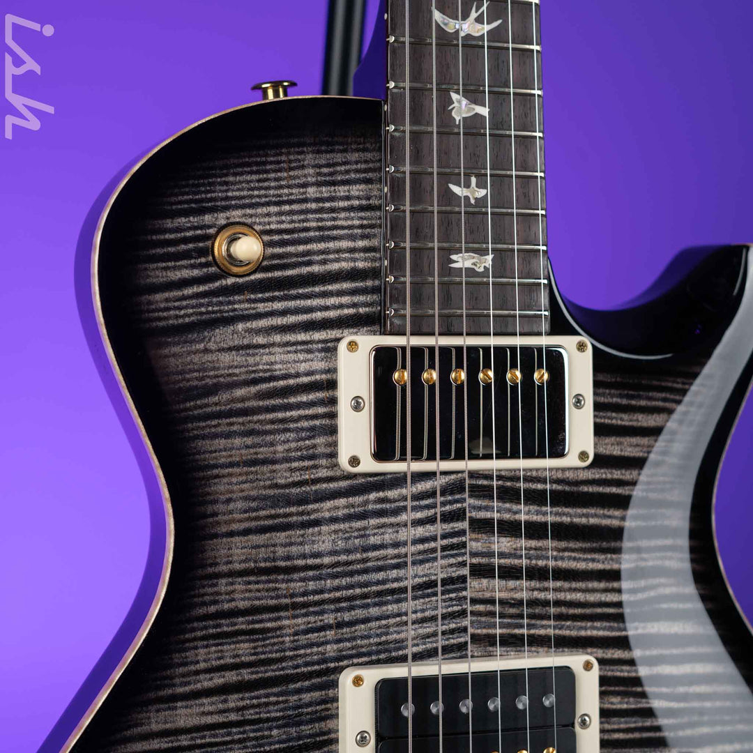 PRS Tremonti Signature Stoptail Charcoal Contour Burst 10-Top