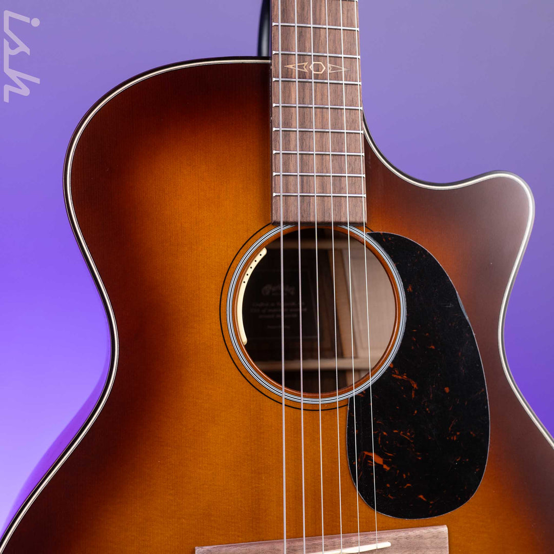 2023 Martin GPCE Inception Acoustic-Electric Guitar Amber Fade Sunburst