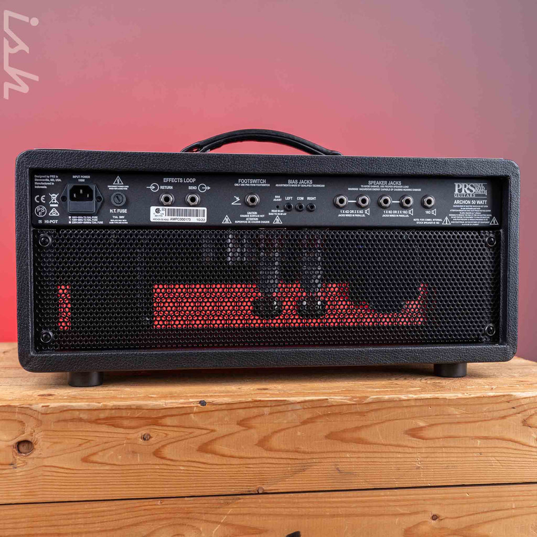PRS Archon 50 50W Tube Amp Head Stealth Black Demo