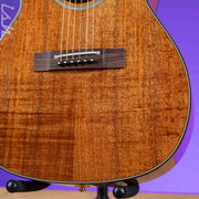 Takamine EF407 New Yorker Parlor Acoustic-Electric Guitar Natural