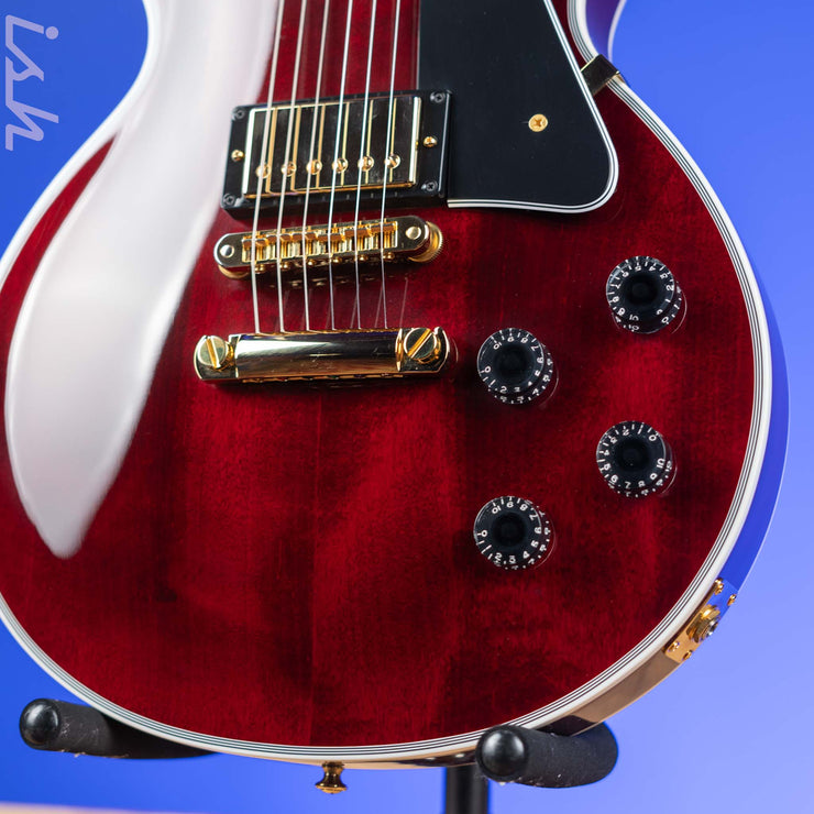 2021 Gibson Les Paul Custom Wine Red w/ Gold Hardware