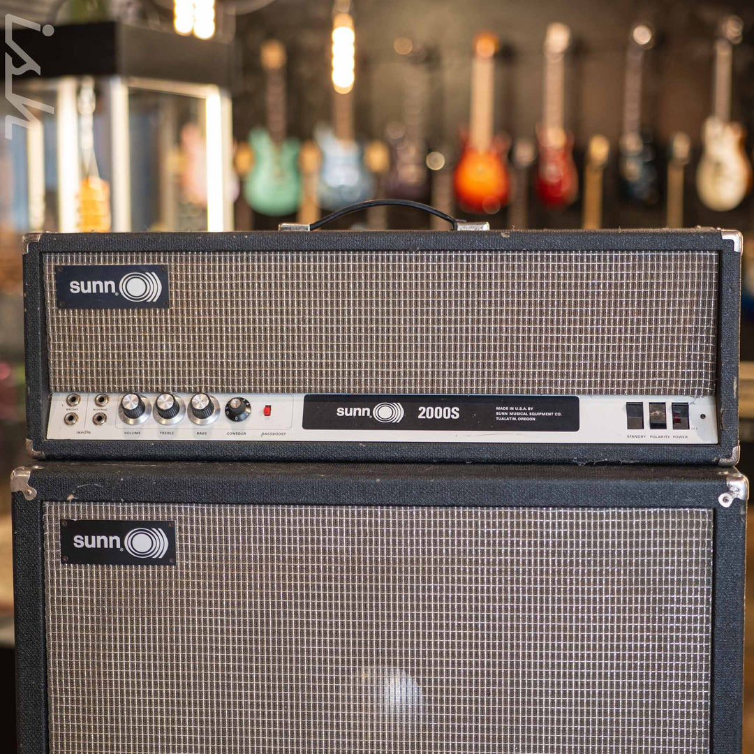 Sunn 2000s Bass Amp Head &amp; Sunn Bass Cabinet