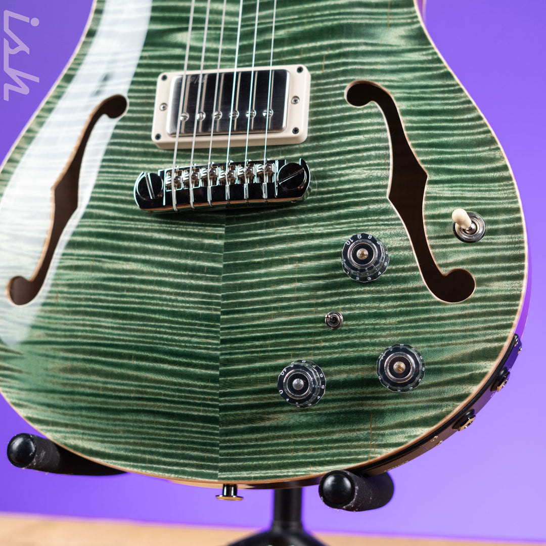 PRS Private Stock Hollowbody II Piezo Trampas Green
