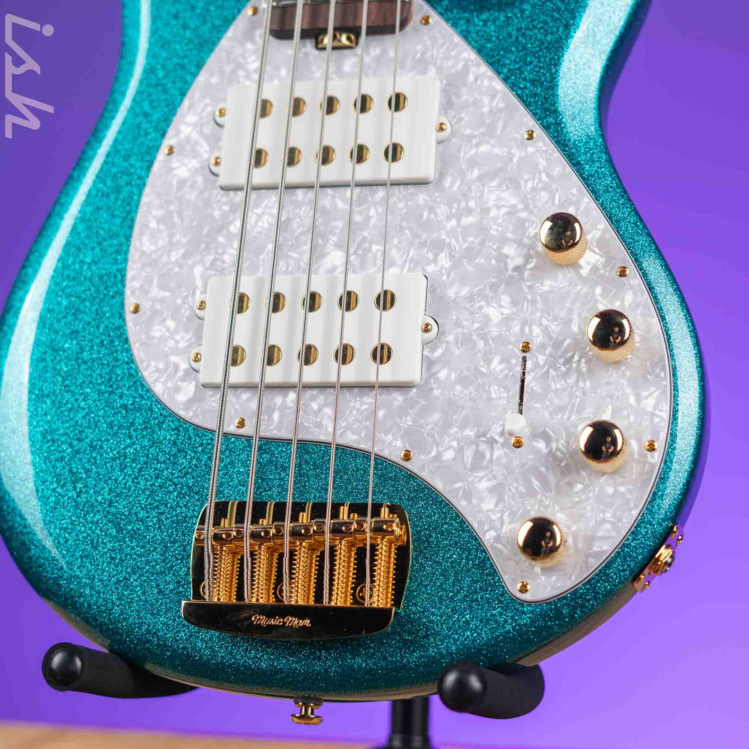 Ernie Ball Music Man StingRay 5 Special HH Ocean Sparkle