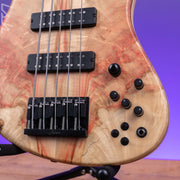 Fodera 40th Anniversary Emperor Deluxe 5-String Bass Natural Japanese Maple