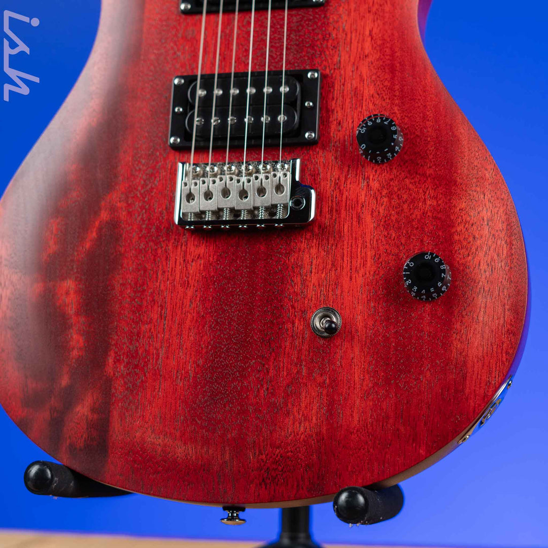PRS SE CE 24 Standard Satin Electric Guitar Vintage Cherry
