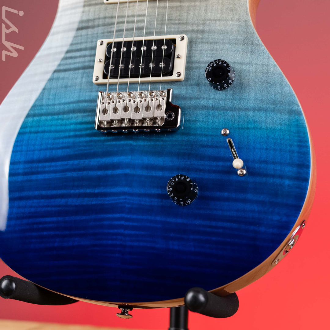 PRS SE Custom 24 Electric Guitar Blue Fade Demo