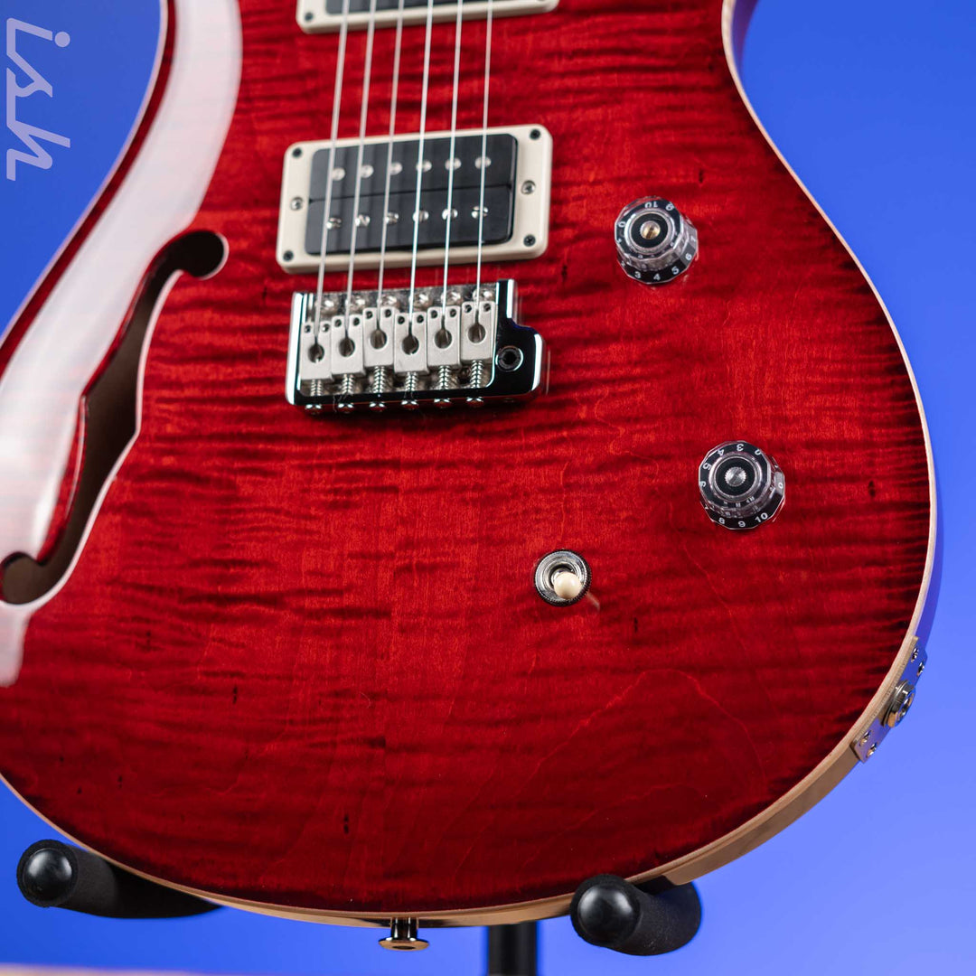 PRS CE 24 Semi-Hollow Electric Guitar Fire Red Burst