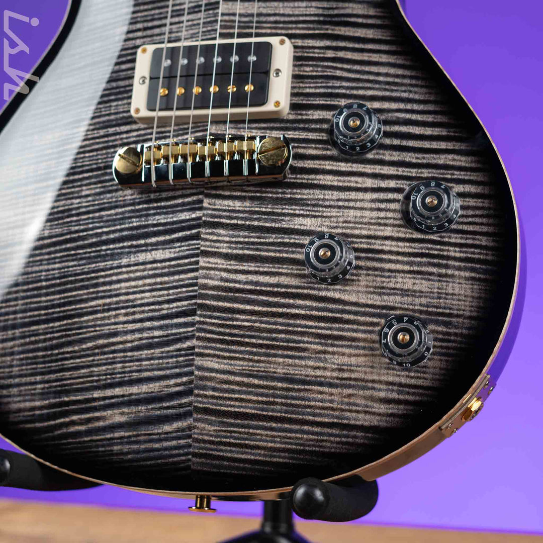 PRS Tremonti Signature Stoptail Charcoal Contour Burst 10-Top