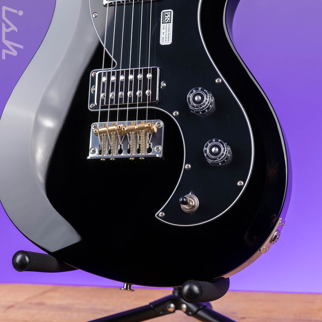 PRS S2 Vela Electric Guitar Black Gloss