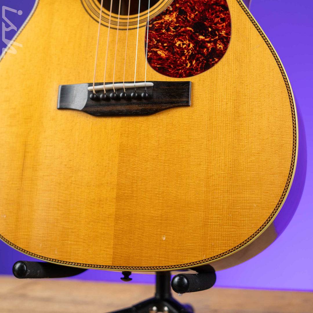 1986 Franklin Guitar Co. OM-28 Acoustic Guitar Natural
