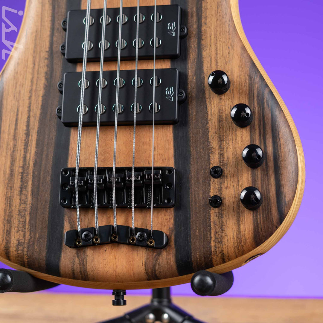 Warwick Teambuilt Corvette $$ Bolt-On Limited Edition 5-String Bolt-On Bass Natural Oil Finish