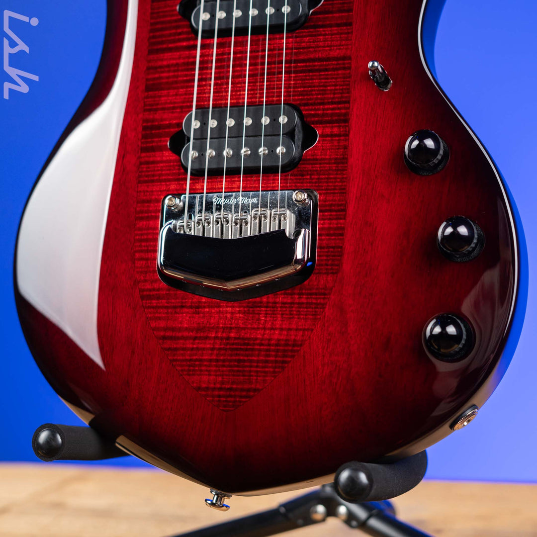 2017 Ernie Ball Music Man John Petrucci Majesty Monarchy 6 Royal Red