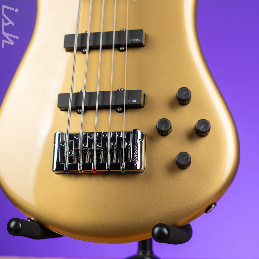 2023 Spector Euro 5 Classic Solid Metallic Gold Gloss