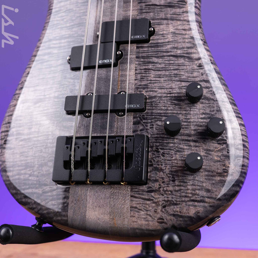 Spector USA NS-2 Fretless 4-String Bass Super Faded Black