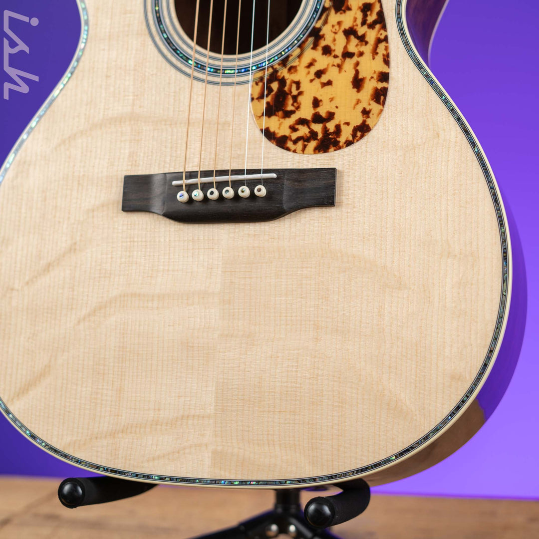 2023 Martin 000-41 Style Custom Shop - Bearclaw Spruce / Quilted Bubinga