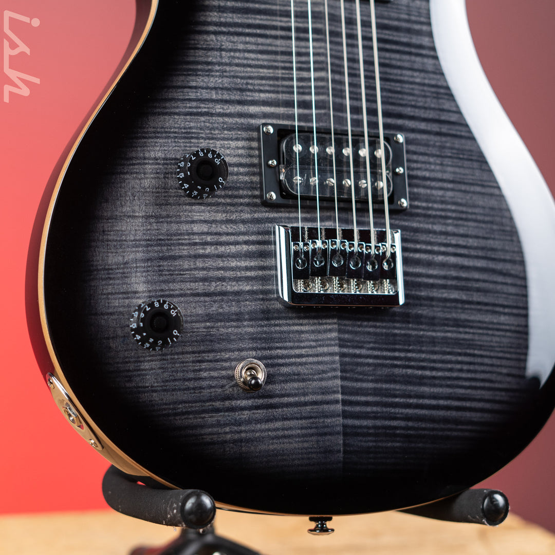 PRS SE 277 Baritone Left Handed Electric Guitar Charcoal Burst