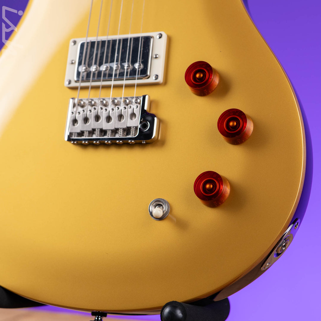 PRS SE DGT David Grissom Electric Guitar Gold Top Demo
