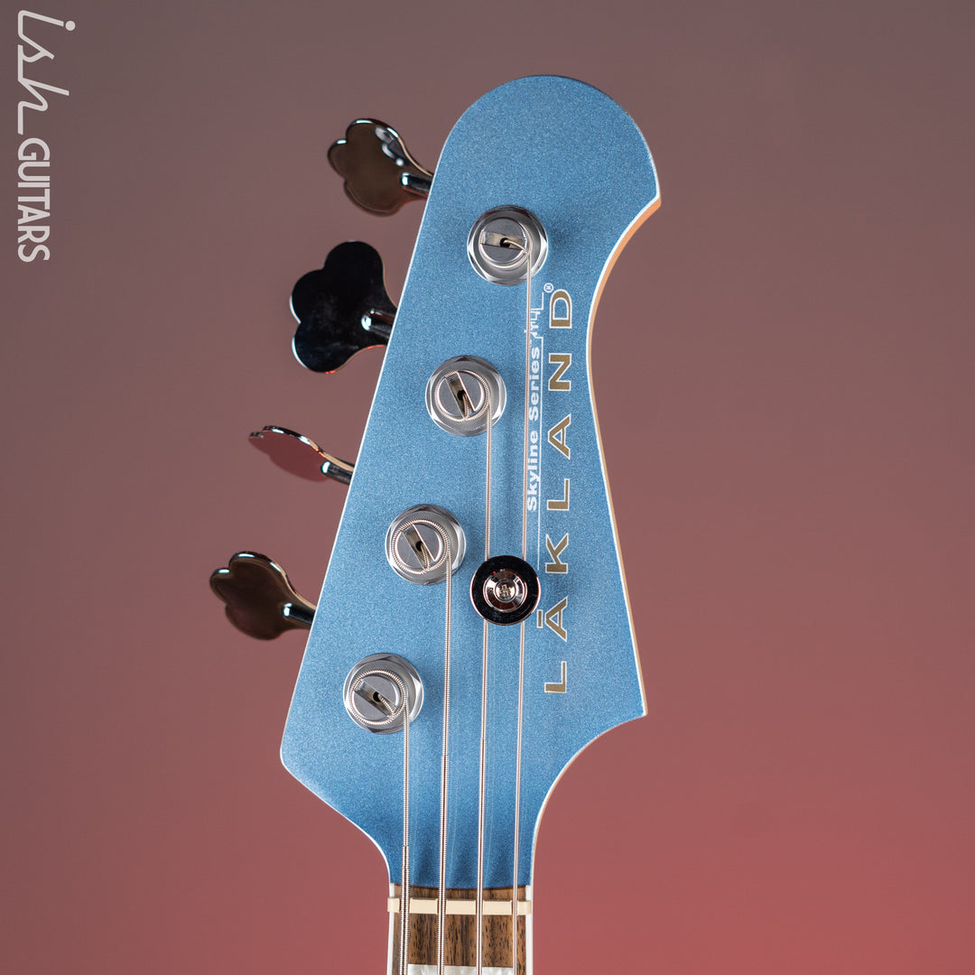 2010’s Lakland Skyline Series DJ-4 Darryl Jones Lake Placid Blue
