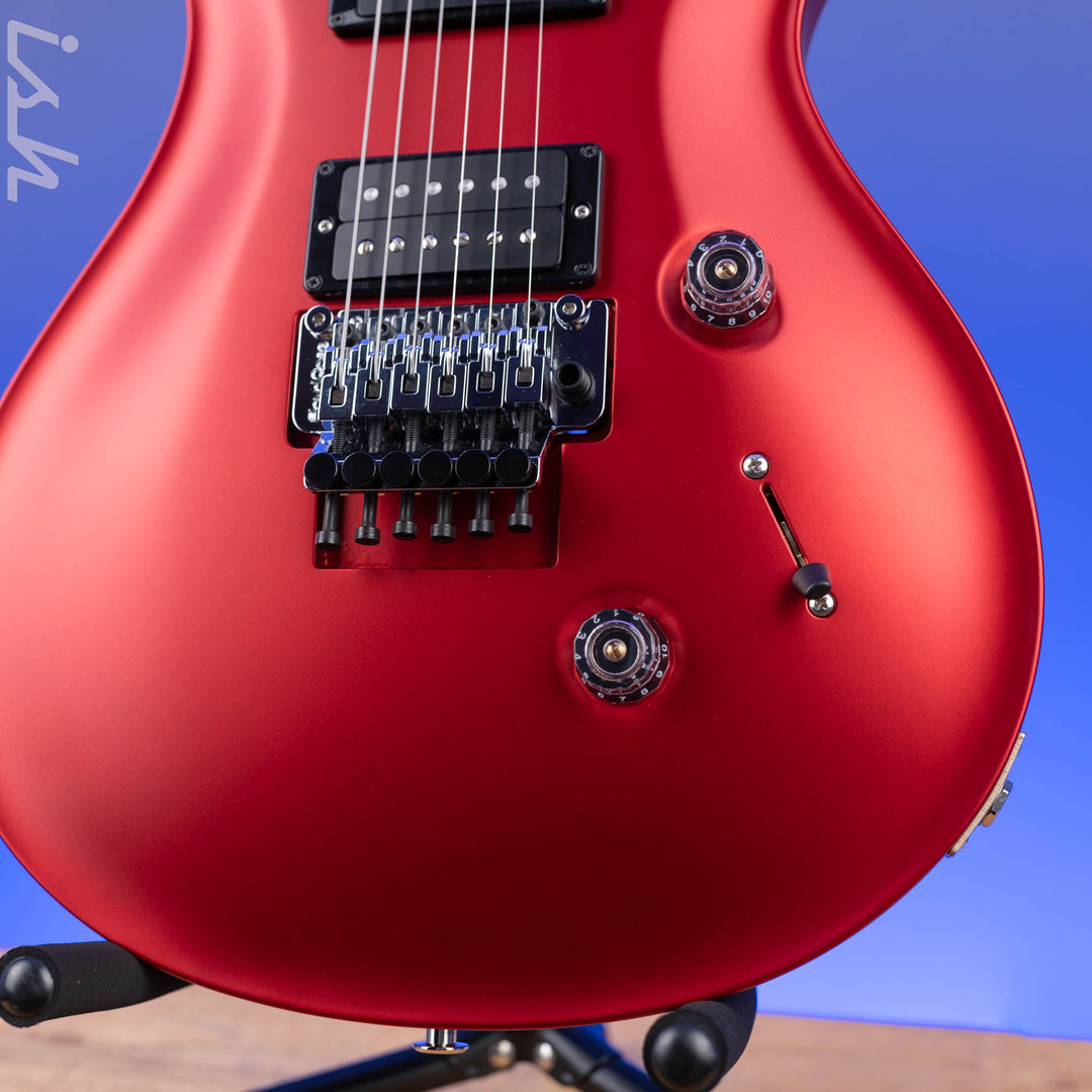 PRS Custom 24 Floyd Electric Guitar Fire Red Metallic