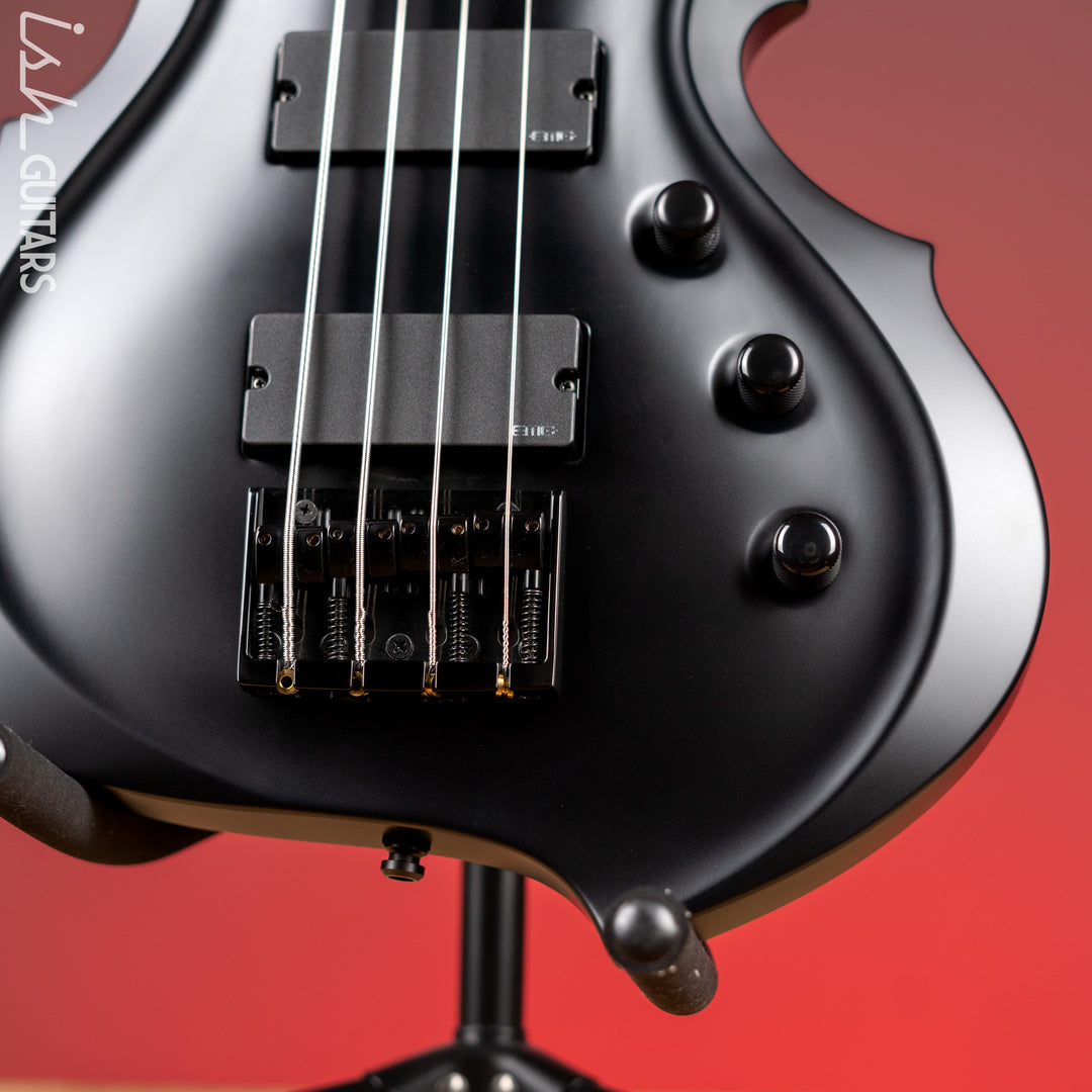 2022 ESP Guitars Tom Araya FRX Signature Bass MIJ Custom Shop Black Satin