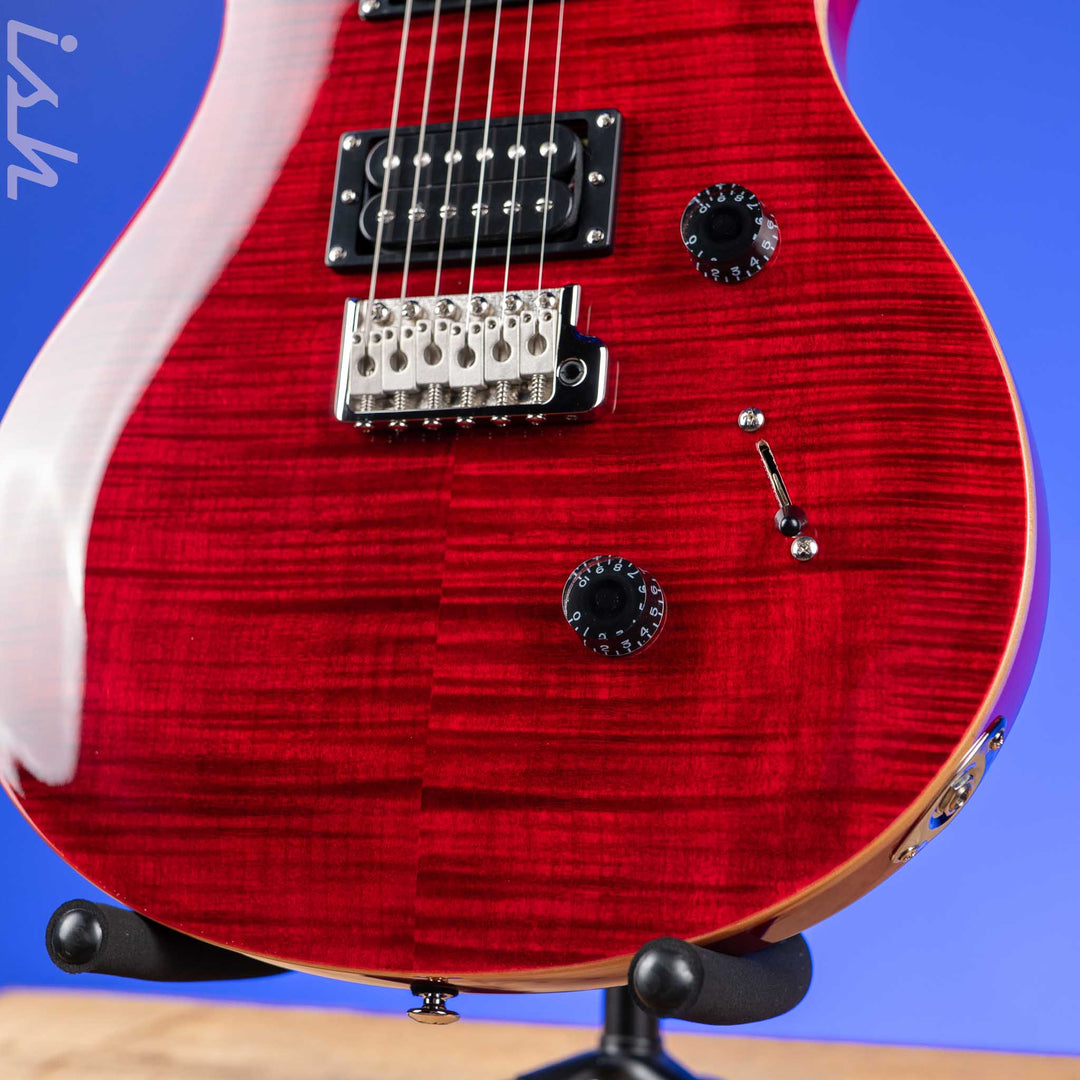 PRS SE Custom 24 Electric Guitar Ruby Demo