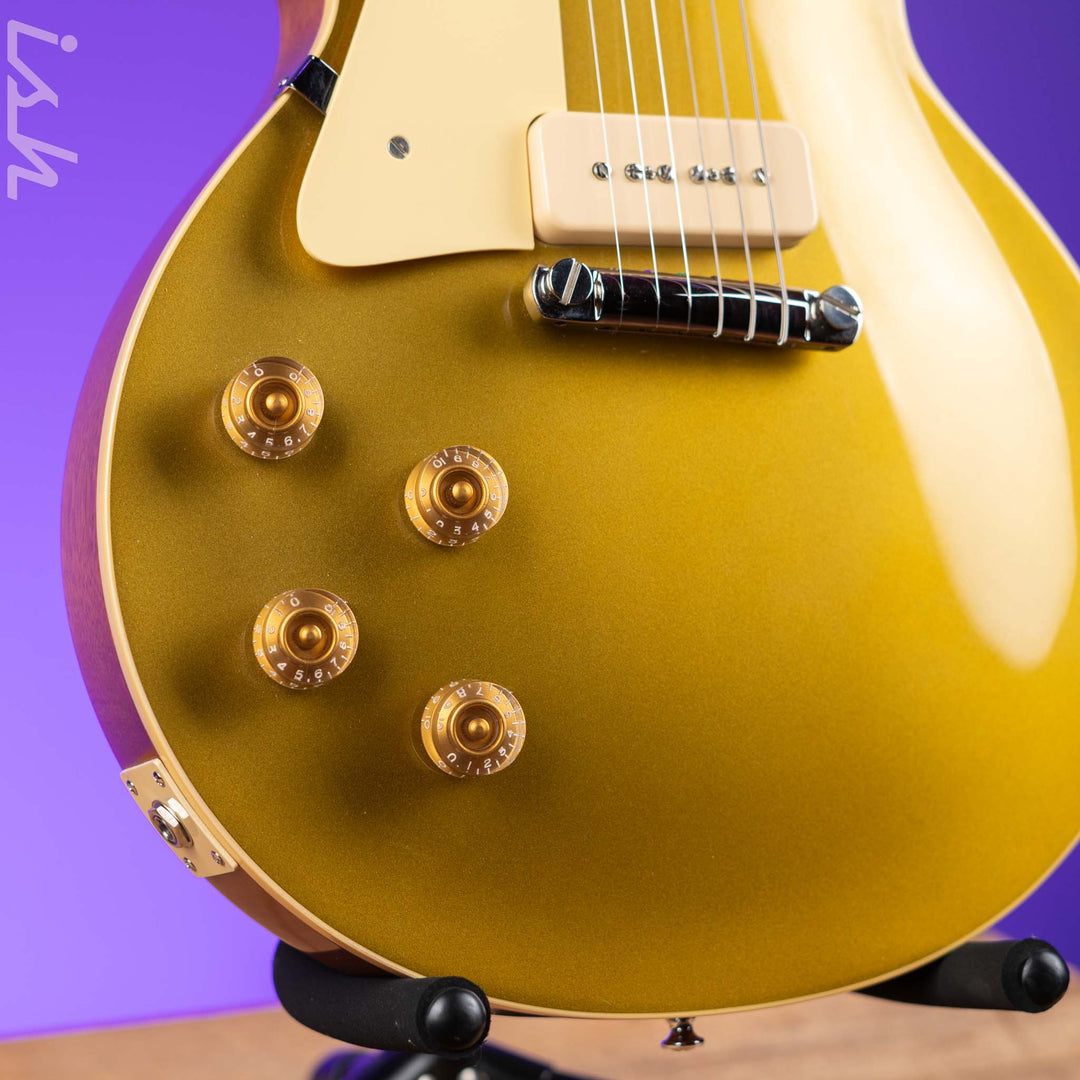 2022 Gibson Custom Shop 1954 Les Paul Standard Gold Top Lefty