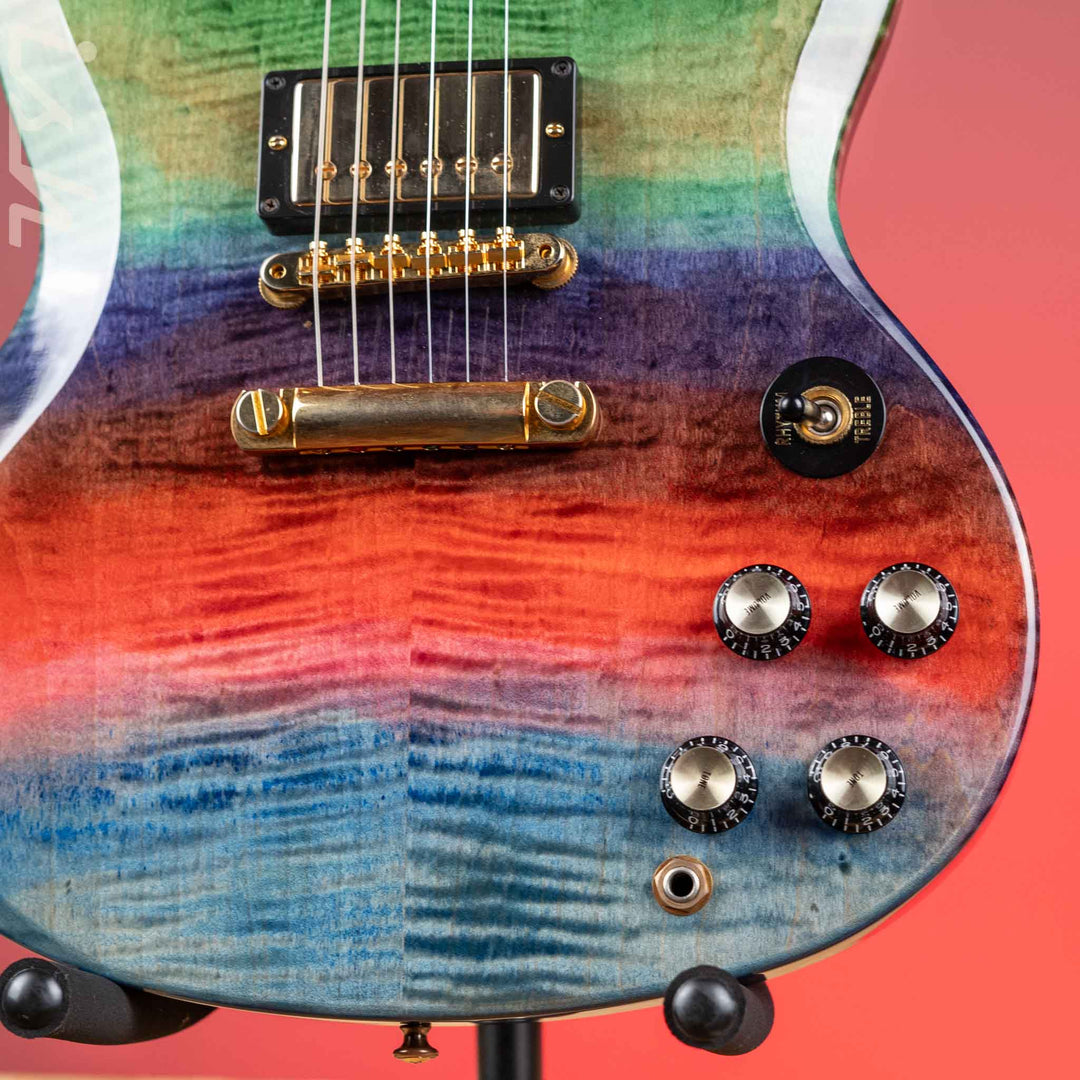 2017/2018 Gibson Custom Shop SG Elegant Flamed Maple Aurora Borealis