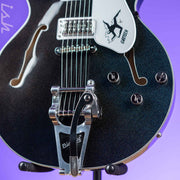 Gretsch Electromatic John Gourley Broadkaster Center Block Iridescent Black Demo