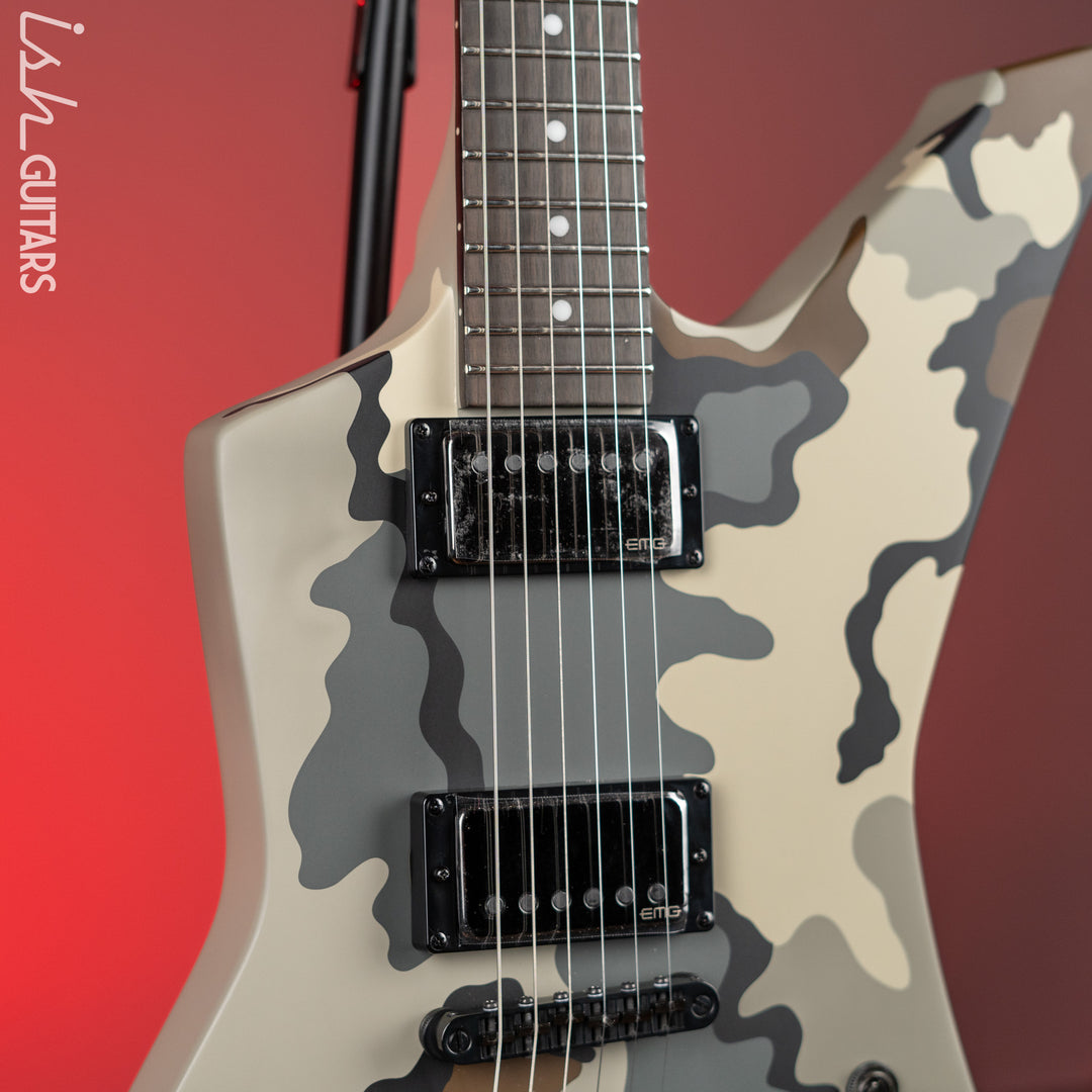 ESP LTD James Hetfield Signature Snakebyte Electric Guitar Camo