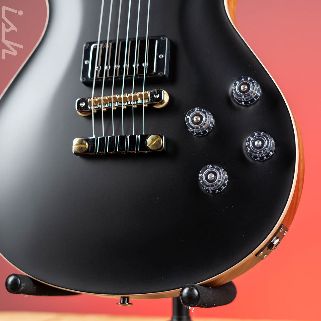PRS McCarty 594 Singlecut Wood Library Brazilian Rosewood Fretboard Black Satin