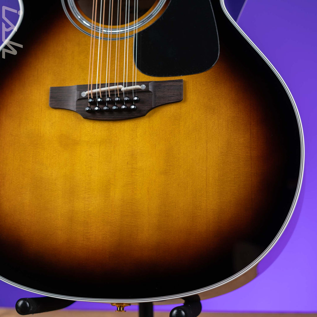 Takamine P6JC-12 Pro Series Jumbo 12-String Acoustic-Electric Brown Sunburst Gloss