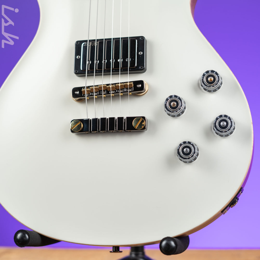 PRS McCarty 594 Singlecut Wood Library East Indian Rosewood Antique White Satin