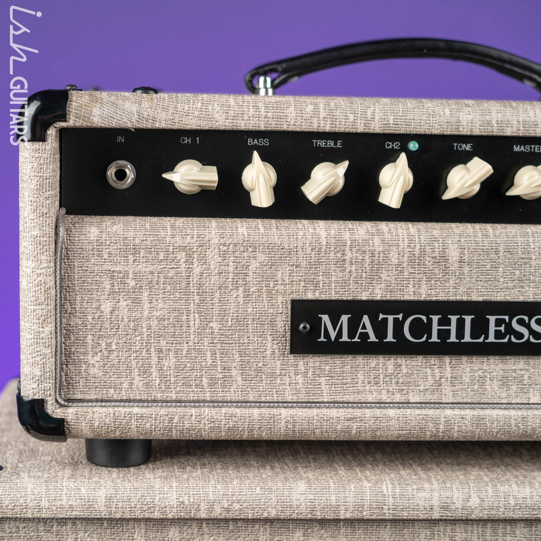 Matchless HC-15 Amplifier Head &amp; ESS 1x12 Cabinet Fawn