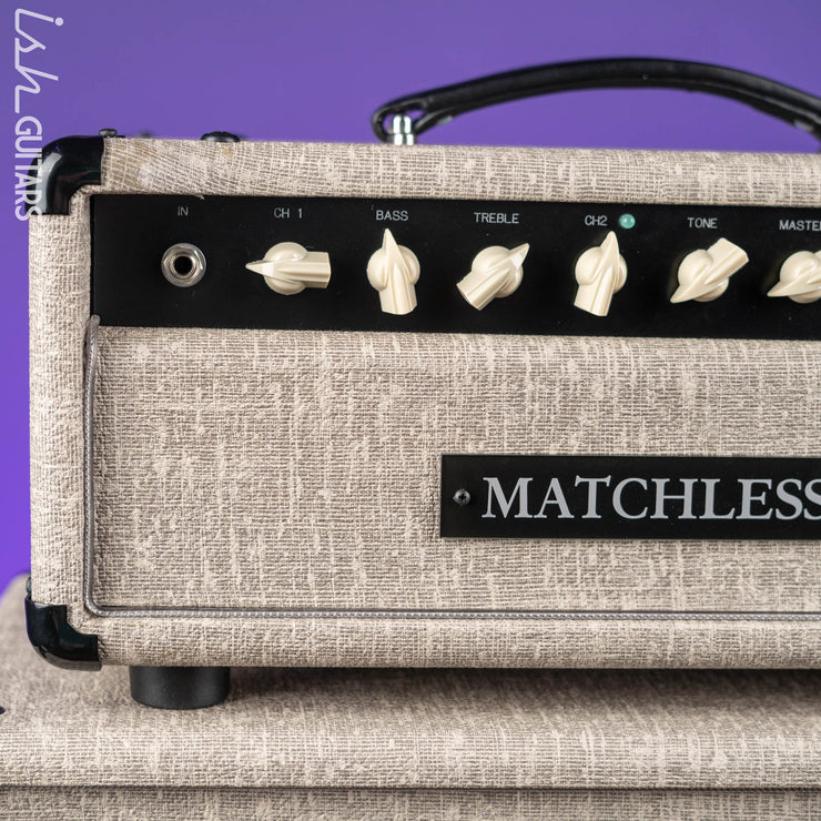 Matchless HC-15 Amplifier Head & ESS 1x12 Cabinet Fawn
